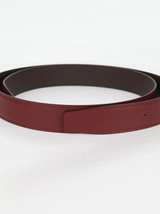HERMES Constance Belt Leather 48\